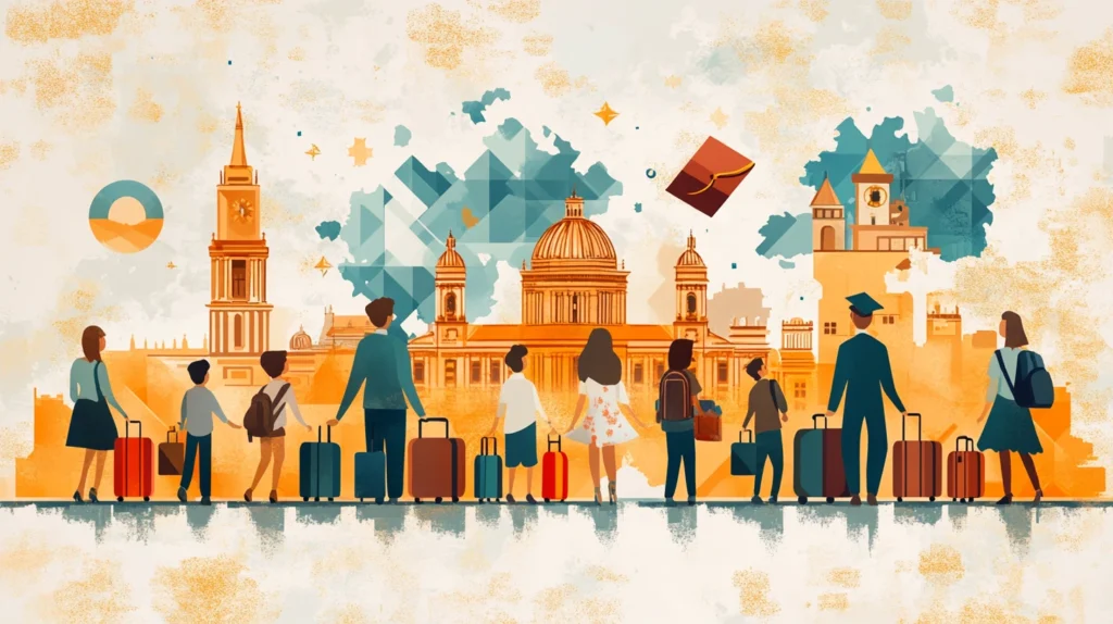 families moving to Spain with teenagers