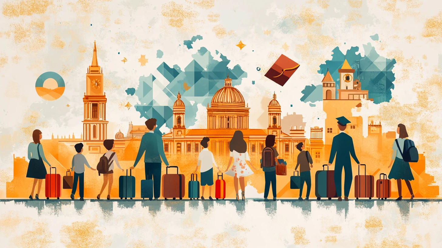 families moving to Spain with teenagers